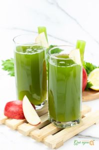 Nước ép táo cần tây