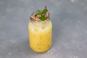 Sữa chua lắc chanh leo
